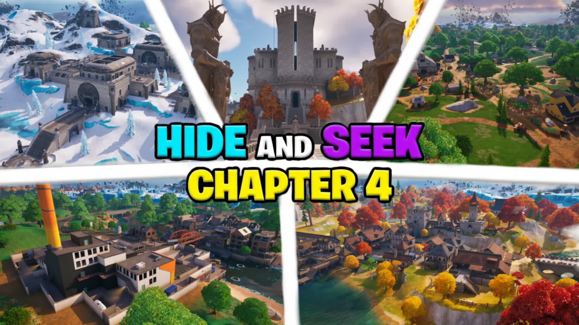 Hide and Seek! (Chapter 4) — Fortnite Creative map