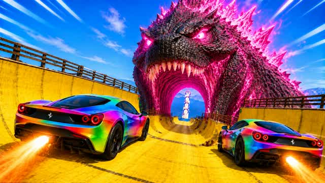 👑GIGA RACING — Fortnite Creative map
