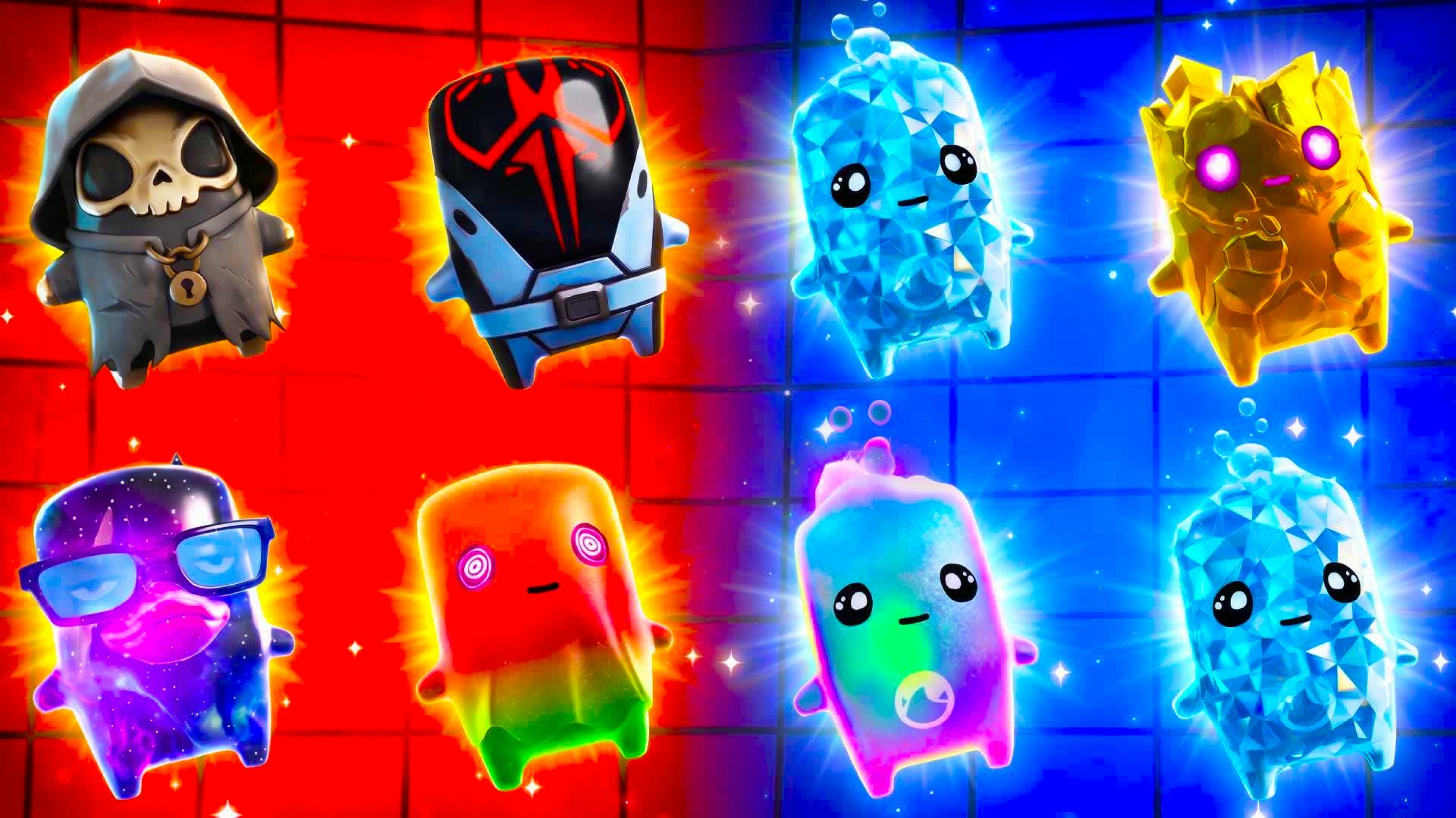 RVB RED VS BLUE INMQ QXQ — Fortnite Creative map