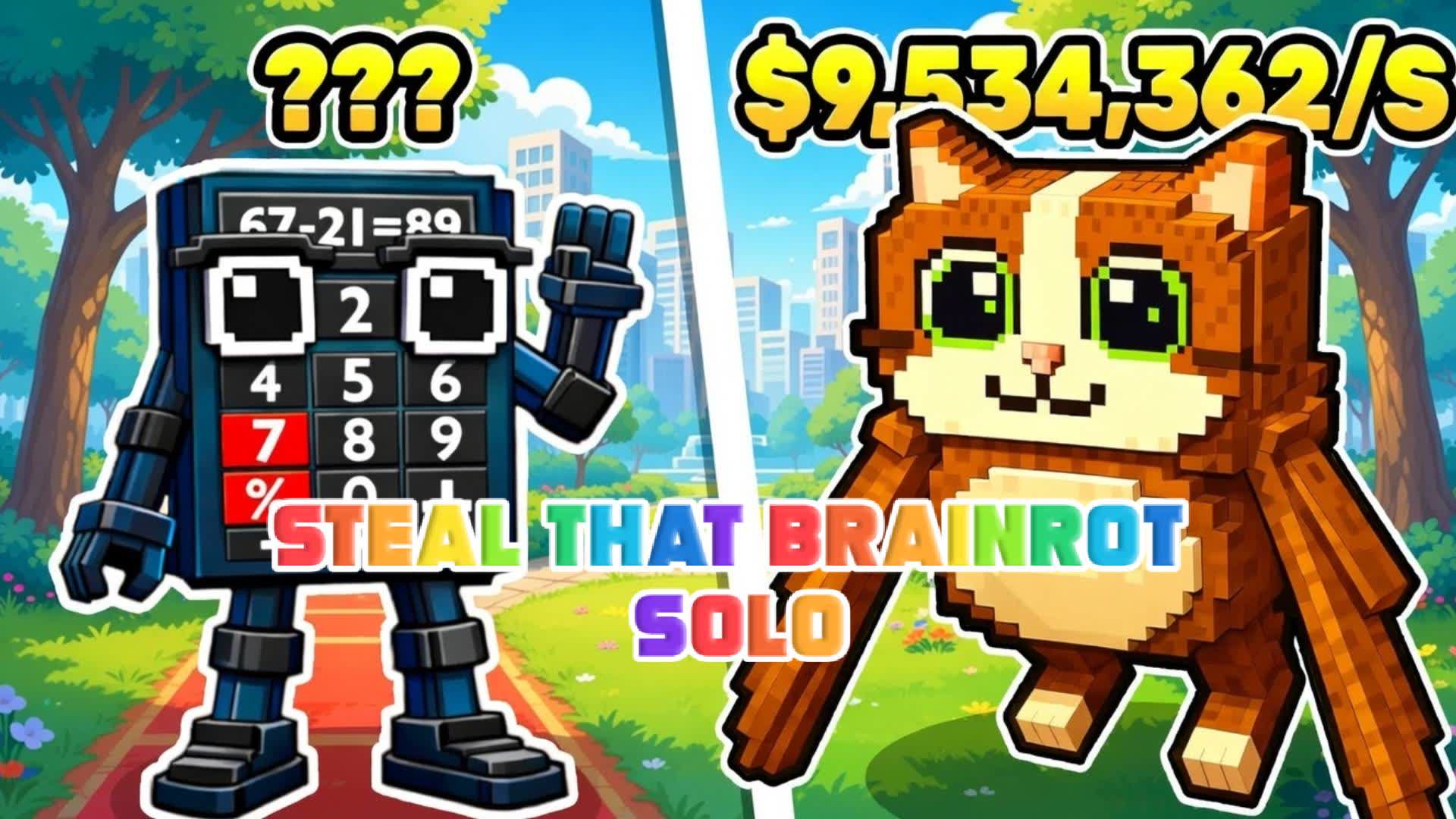 Steal that Brainrot solo β Fortnite Creative map