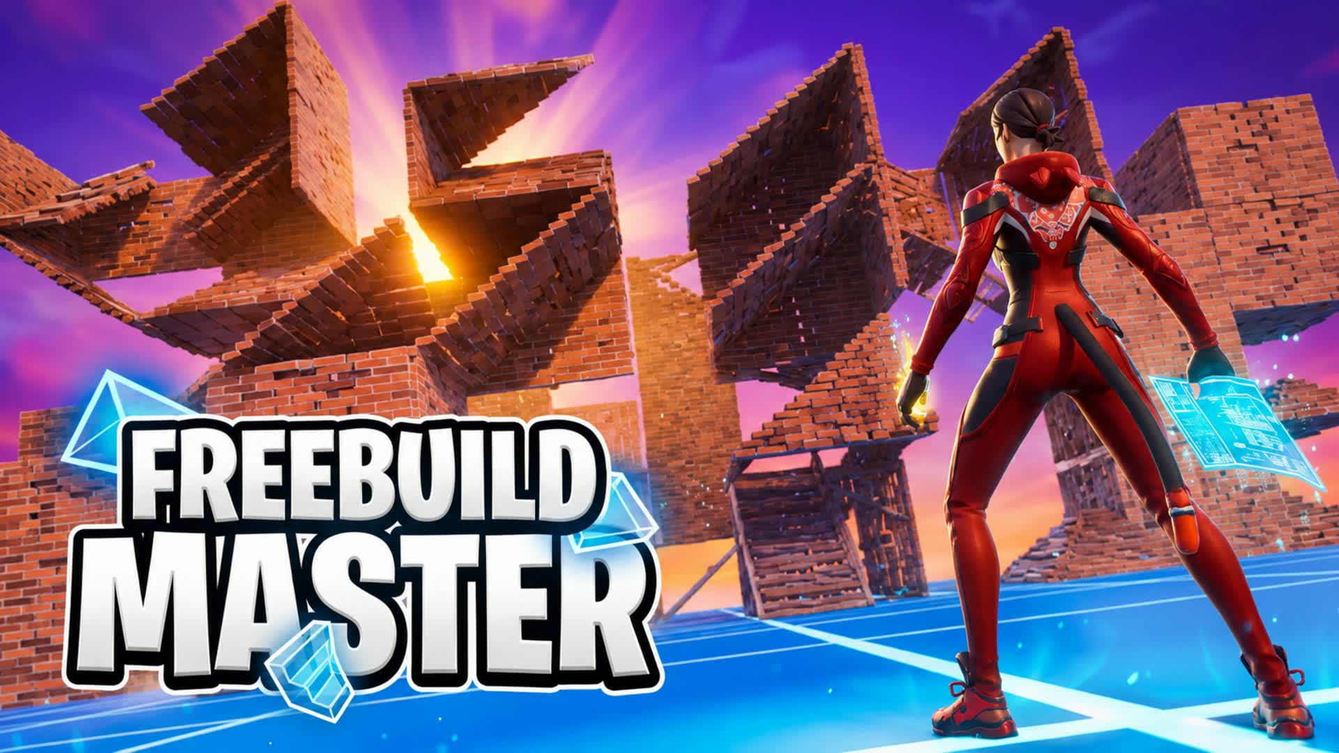 FREEBUILD MASTER V1 — Fortnite Creative map