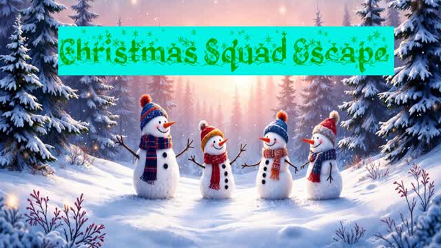 Christmas Squad Escape — Fortnite Creative map