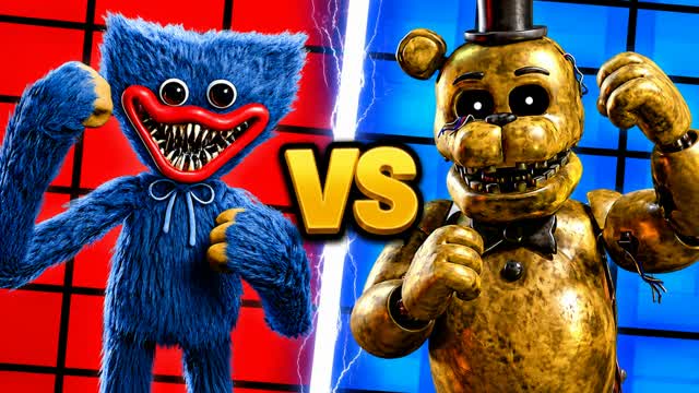 HORROR RED VS BLUE 🔴🔵 (ALL WEAPONS) — Fortnite Creative map