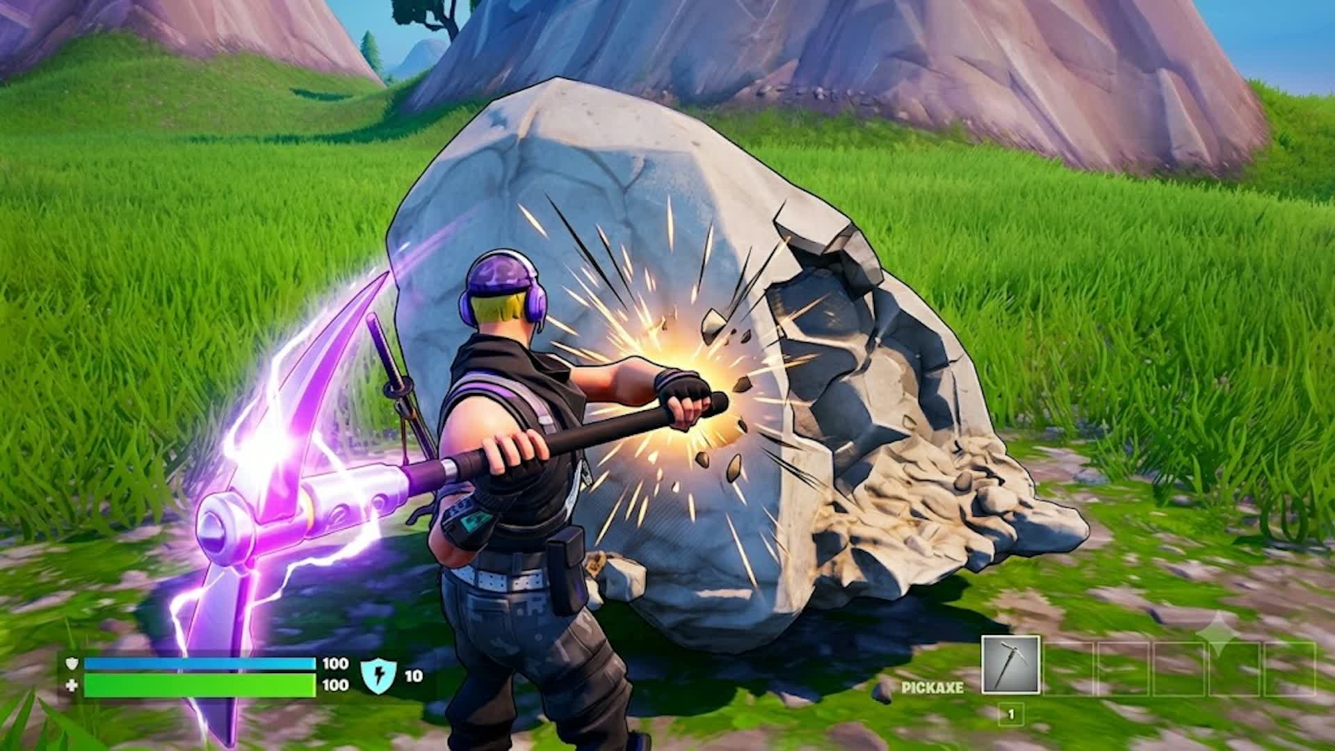 Hit A Rock! — Fortnite Creative map