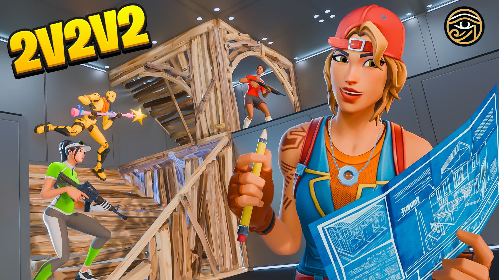 Rapid 2v2v2 Piece Control π β Fortnite Creative map