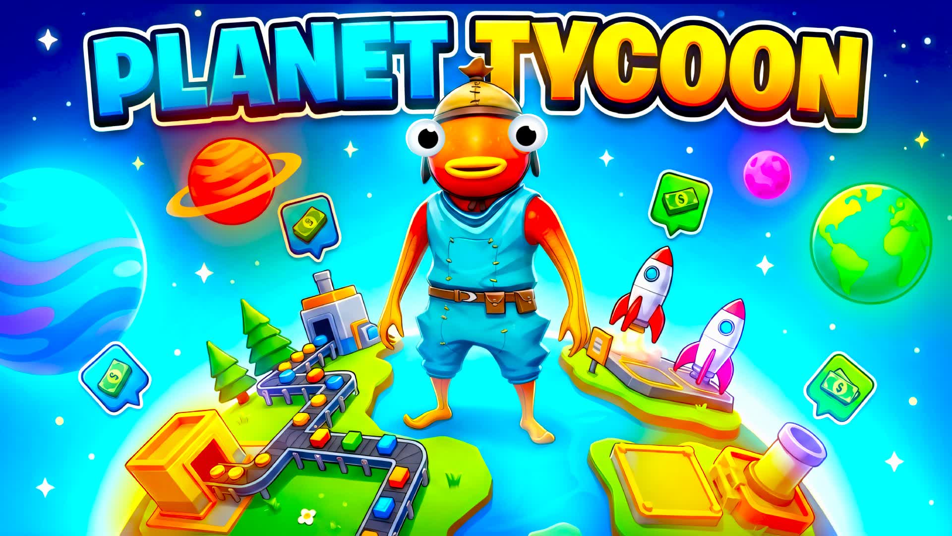 🪐Planet Tycoon🌌 — Fortnite Creative map