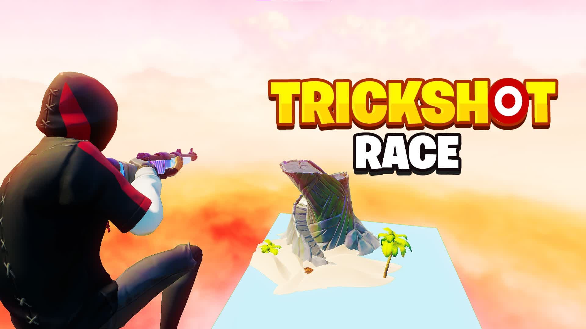 π IMPOSSIBLE TRICKSHOT RACE π― β Fortnite Creative map
