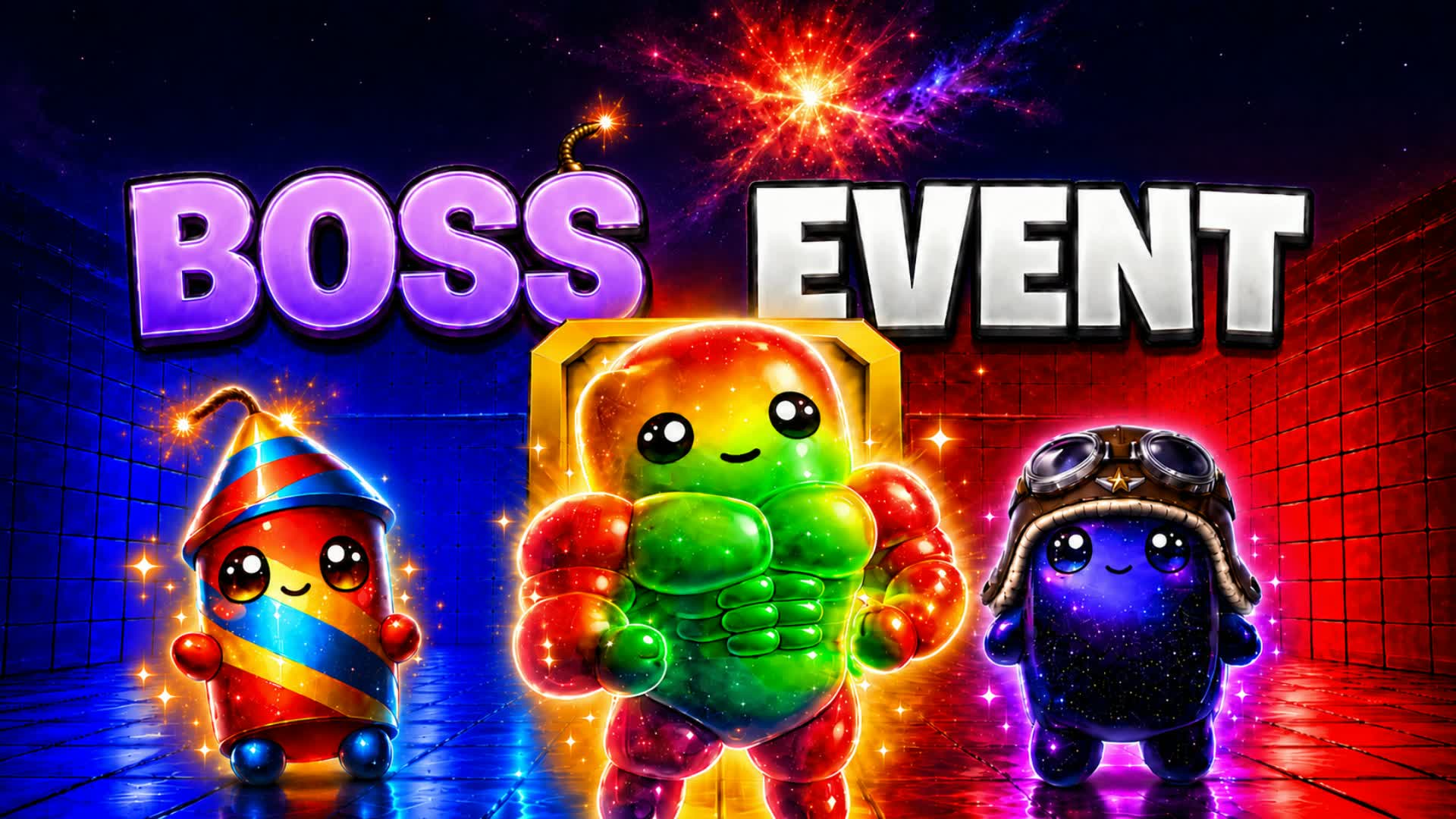 ๐ด BOSS RED VS BLUE ๐ต RVB โ Fortnite Creative map