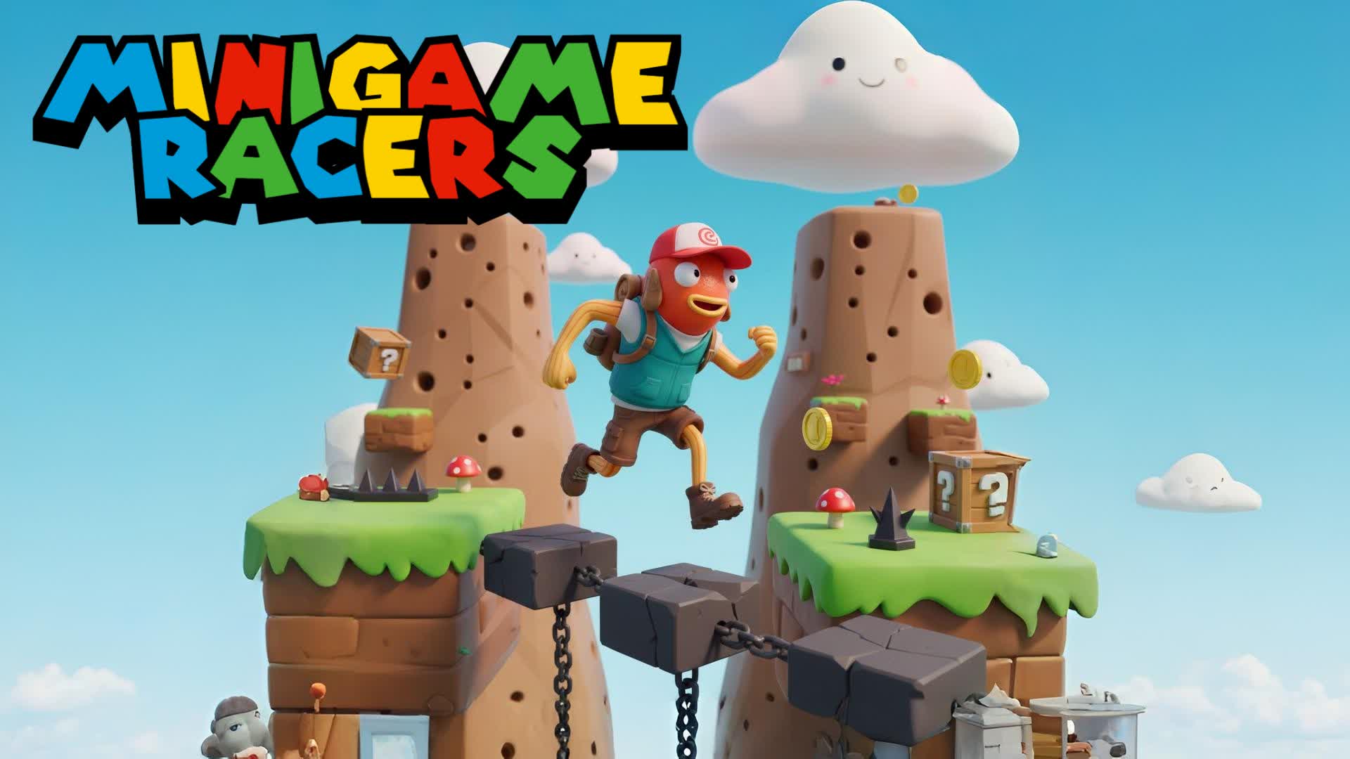 Minigame Racers — Fortnite Creative map