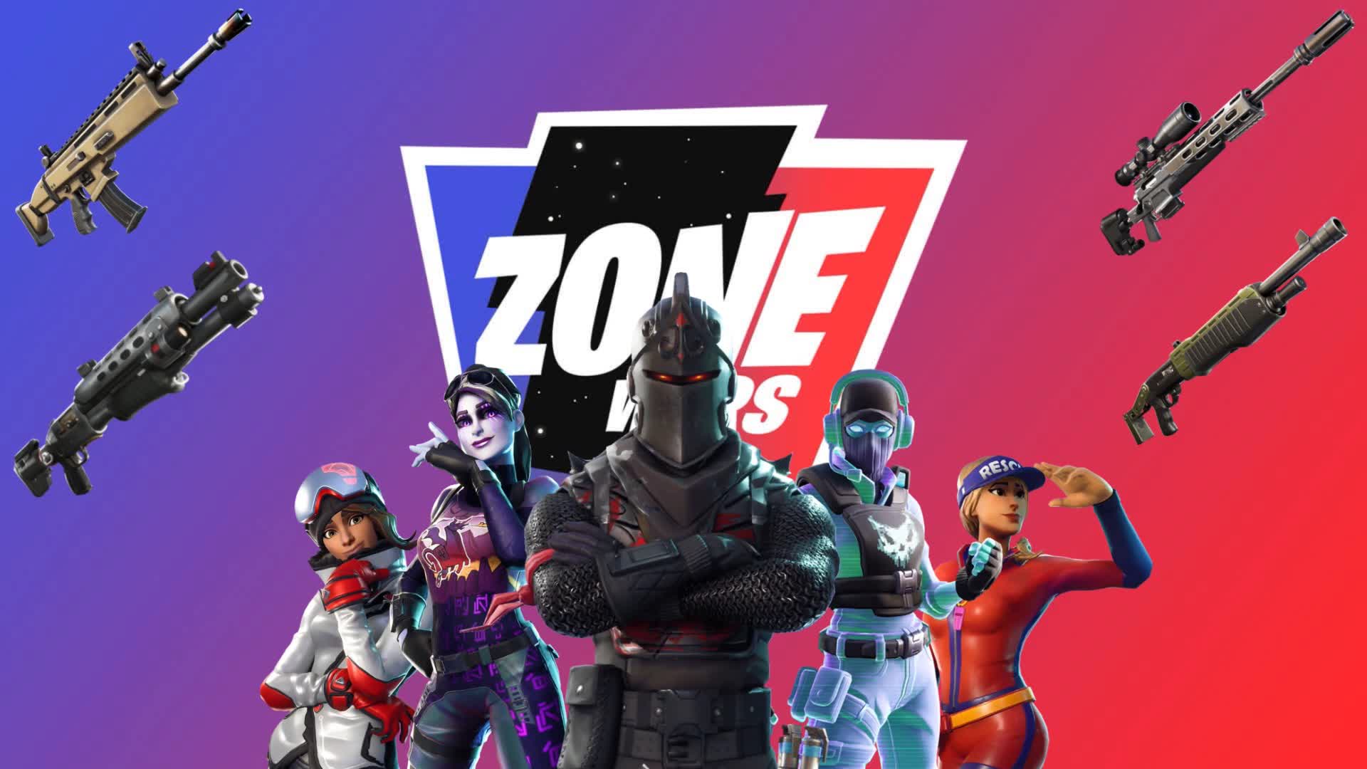 Hillers Zone Wars — Fortnite Creative map