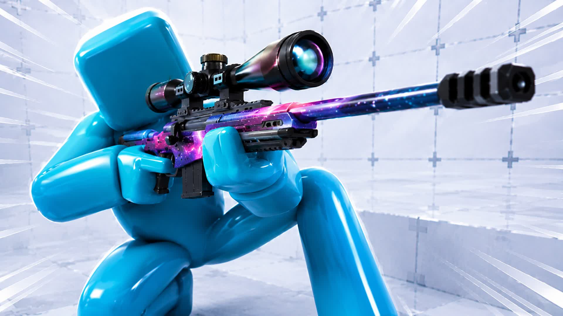 RED VS BLUE π΄π΅ ANGIE β Fortnite Creative map