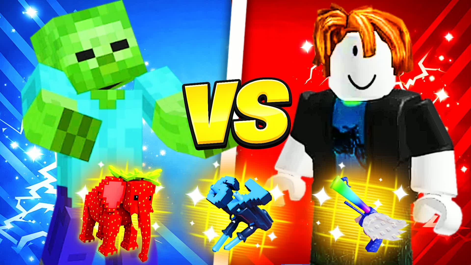 ROBLOX VS MINECRAFT — Fortnite Creative map