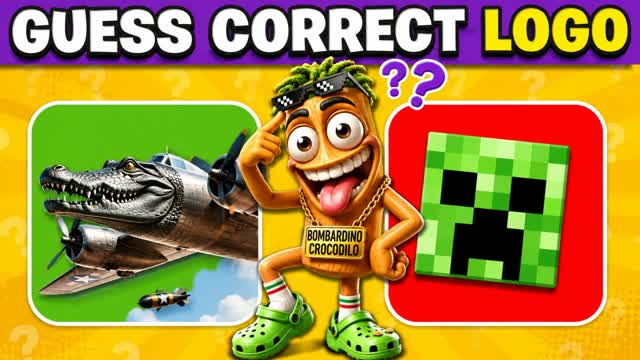 DEATHRUN MINIGAME ๐ GUESS THE LOGO โ Fortnite Creative map
