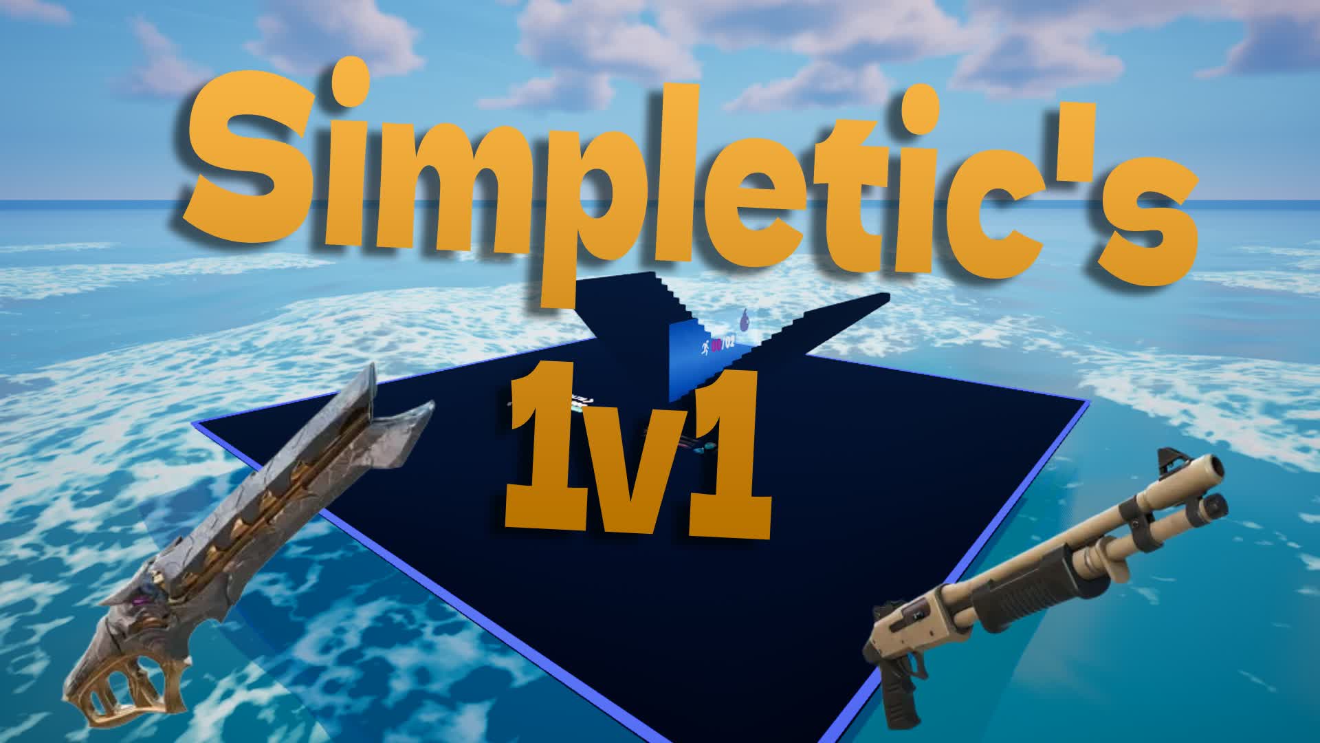 Simplistic's 1v1 — Fortnite Creative map