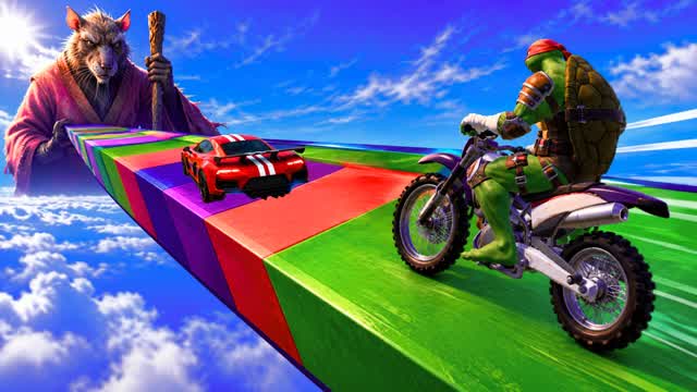 CARS ROAD RAMP β Fortnite Creative map