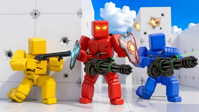 67 BRAINROT THE LOGOS RED VS BLUE 🔴🔵 — Fortnite Creative map