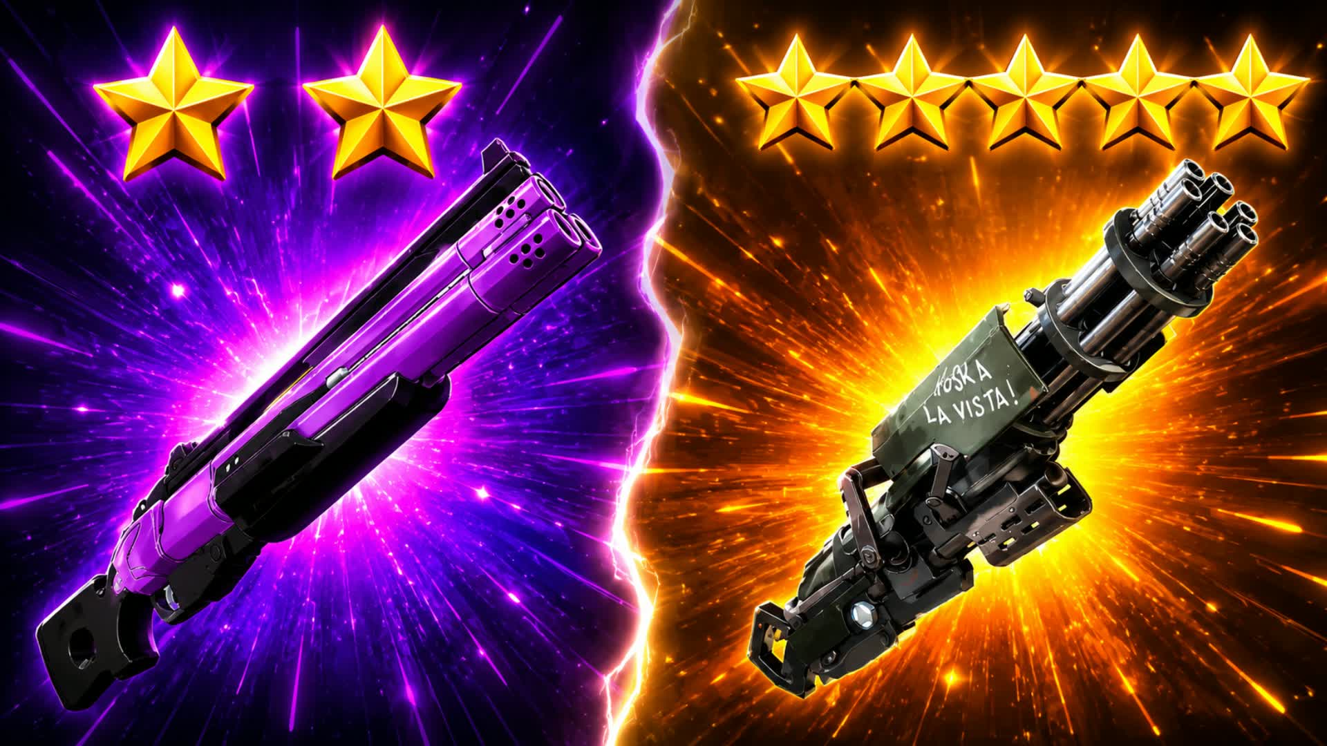 β ALL WEAPONS ONE SHOT GUN GAME β Fortnite Creative map