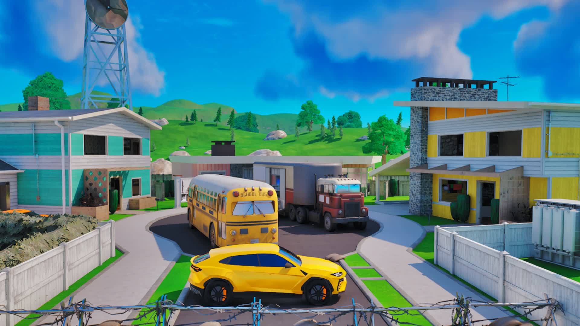 NUKETOWN ☢️ 🔫 GUN GAME ONE SHOT☢️ — Fortnite Creative map