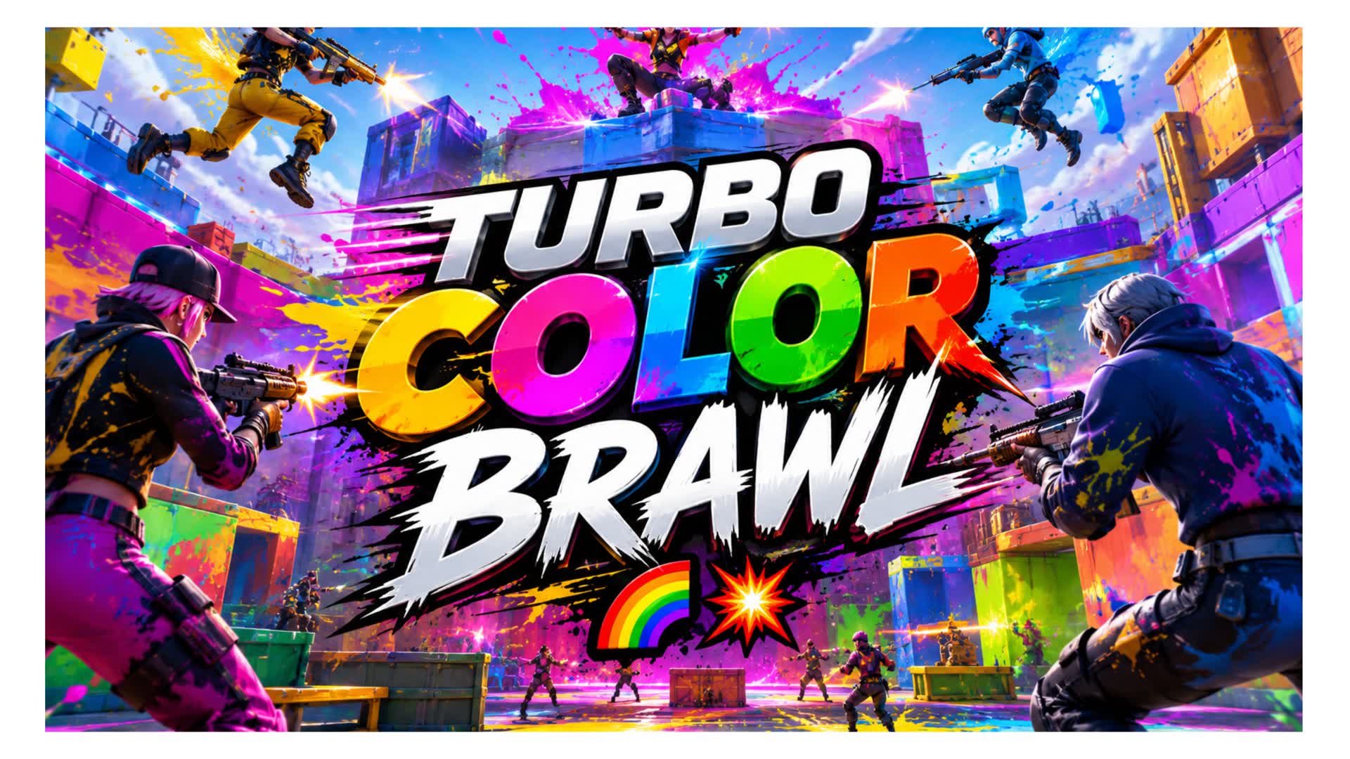 TURBO COLOR BRAWL Ver.1.0 π π₯ β Fortnite Creative map