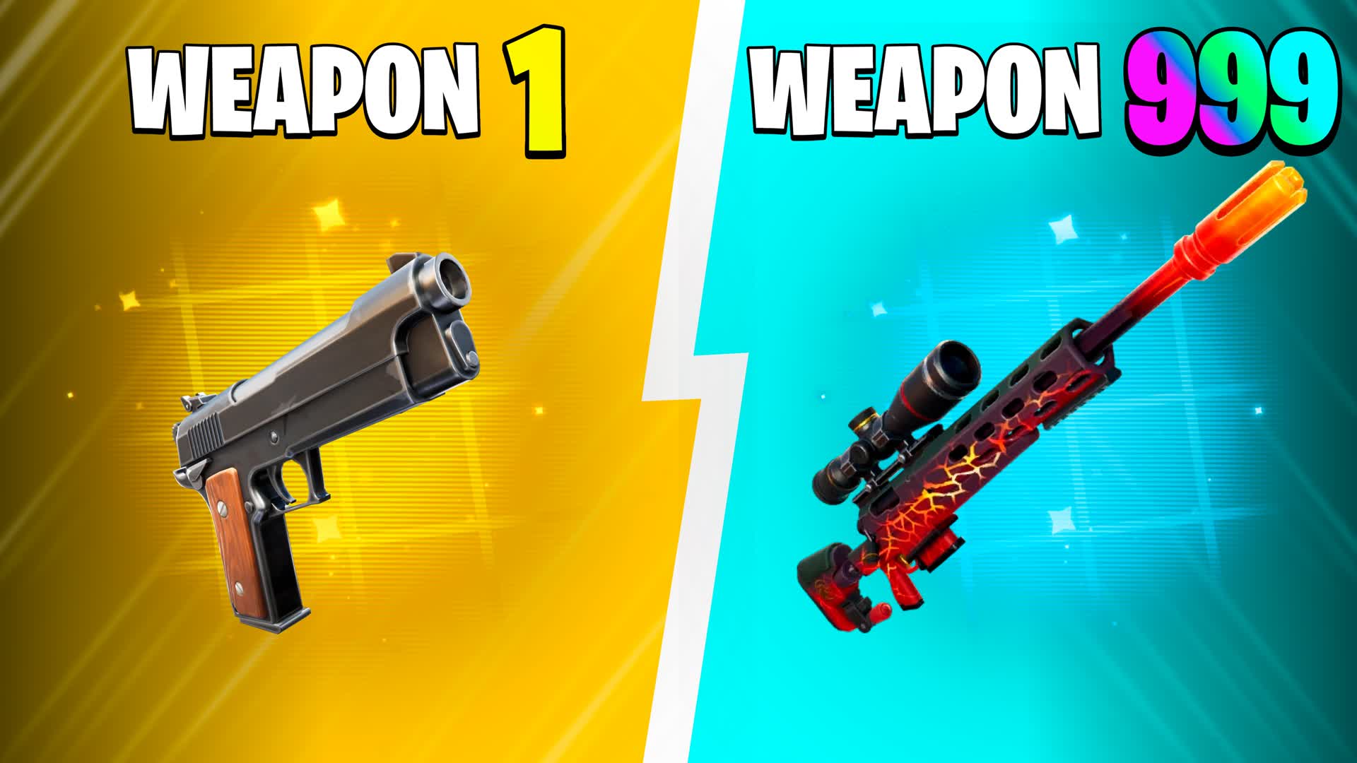 OG GUN GAME 🎯 ONE SHOT 🔫 — Fortnite Creative map