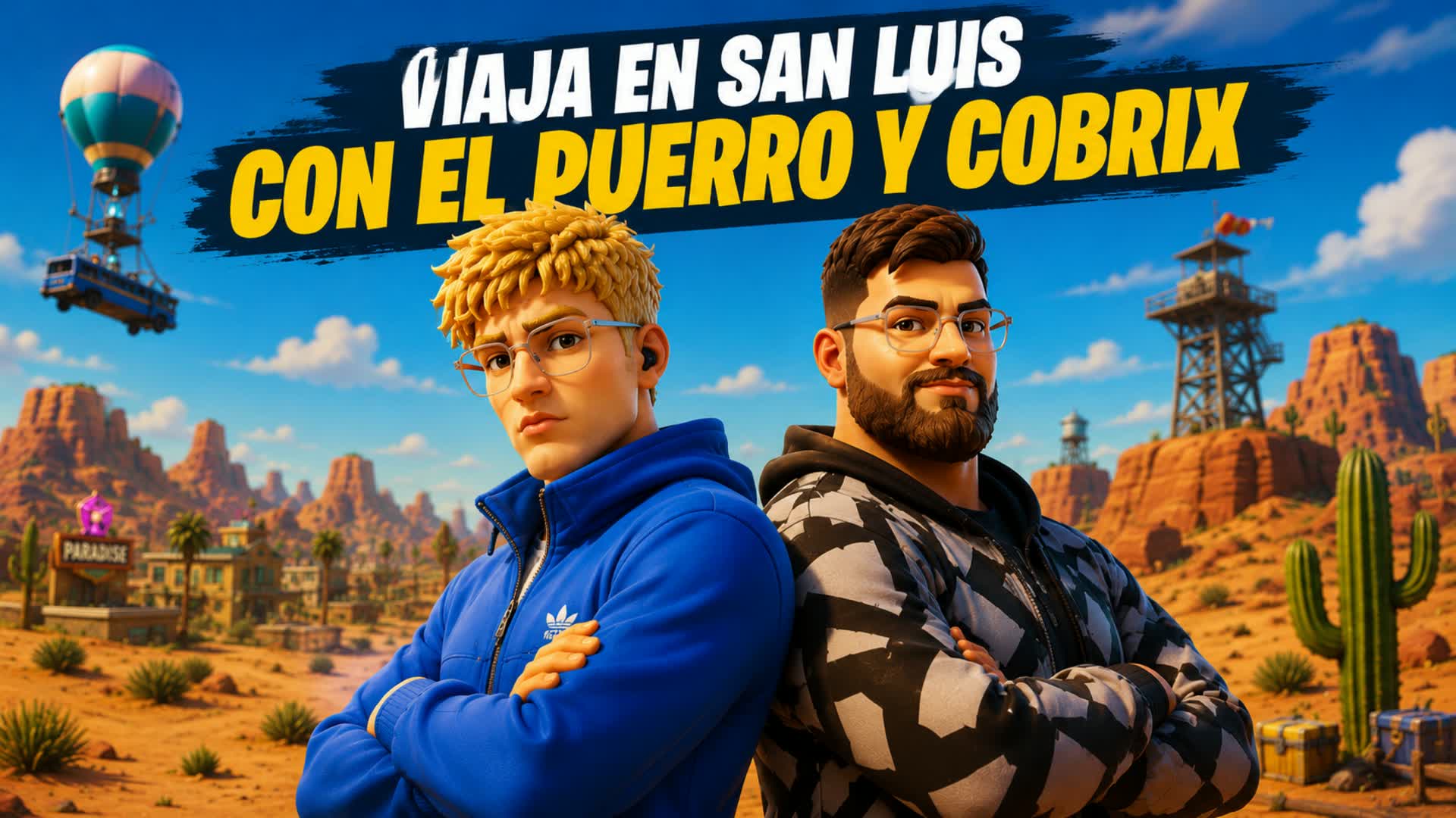 Maneja con Davo y la cobra — Fortnite Creative map