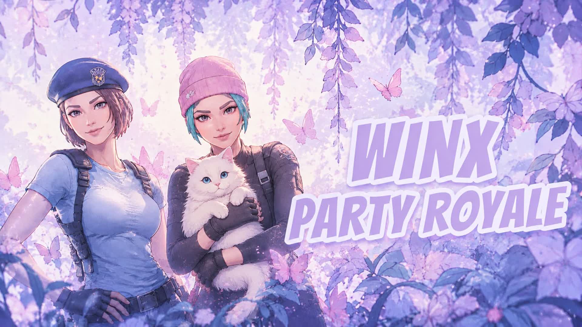Winx PARTY ROALE 2.0 — Fortnite Creative map