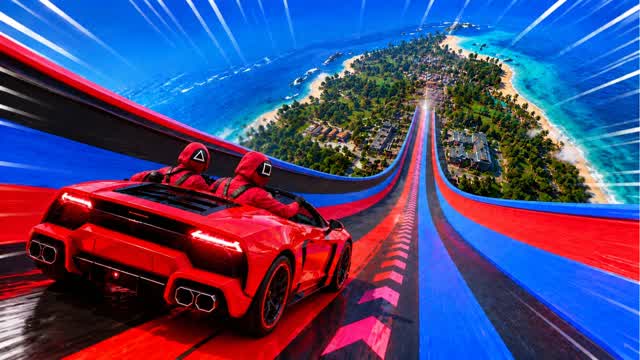 FANTASTIC RAMP - CAR GAME — Fortnite Creative map
