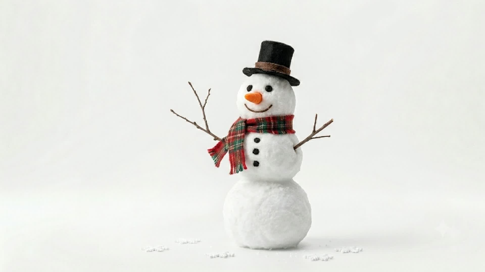 Um boneco de neve no meio do nada — Fortnite Creative map