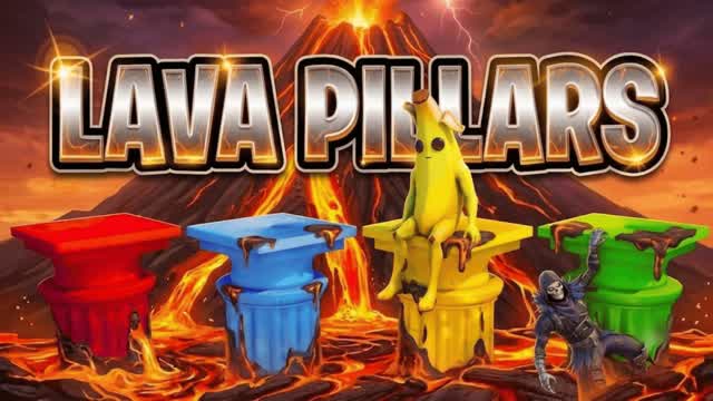 LAVA PILLARS Ayane — Fortnite Creative map