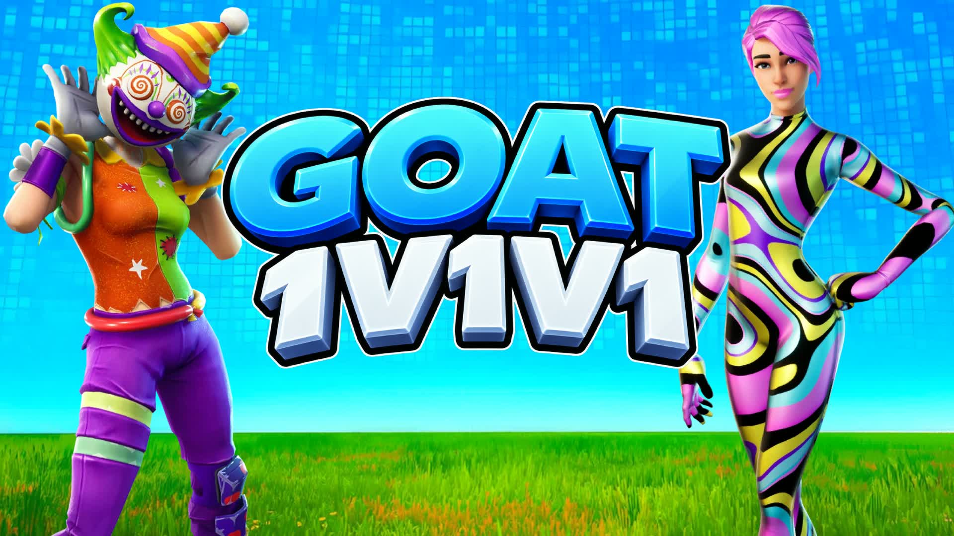 GOAT 1V1V1 — Fortnite Creative map