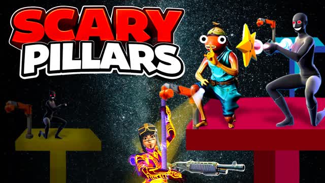 Scary Pillars - Dark Horror Pillers — Fortnite Creative map