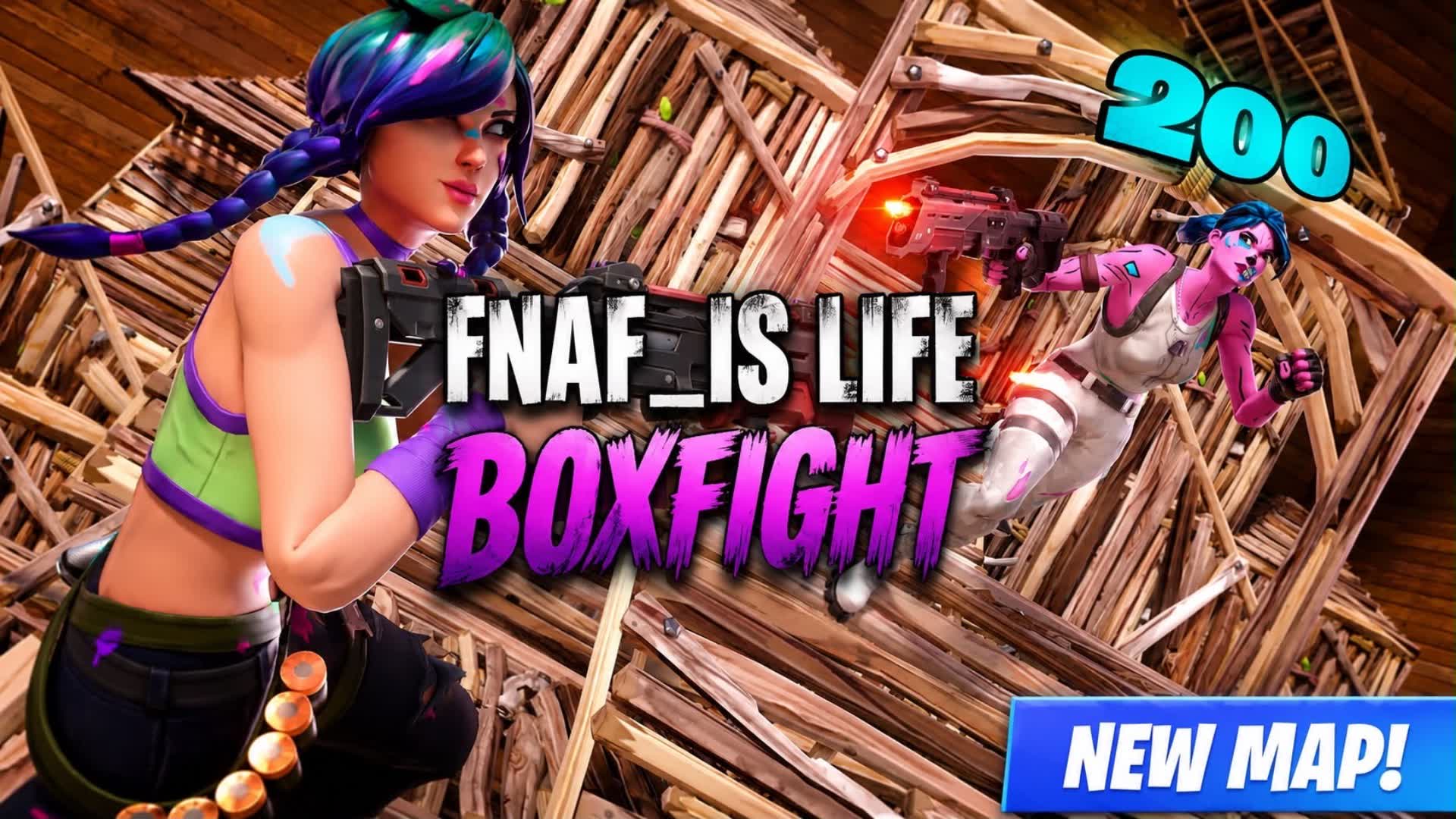 FNAF_IS_LIFE BOX FIGHT — Fortnite Creative map