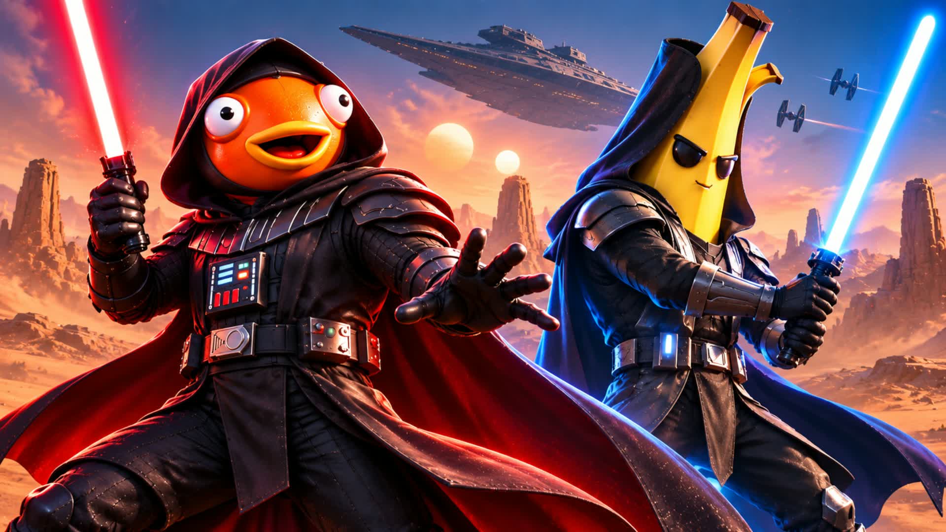 STAR WARS ⭐ HEROES FFA — Fortnite Creative map