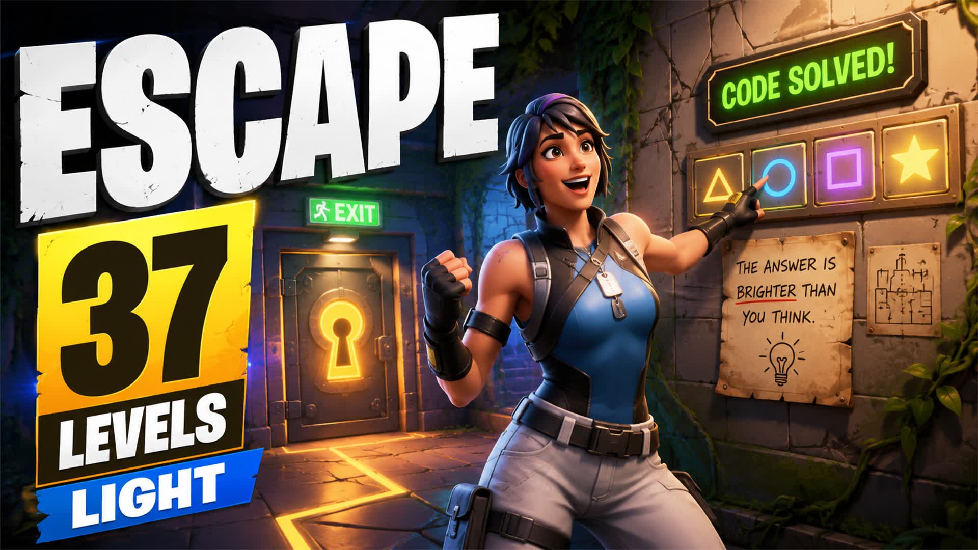 Escape 37 Ligtht — Fortnite Creative map