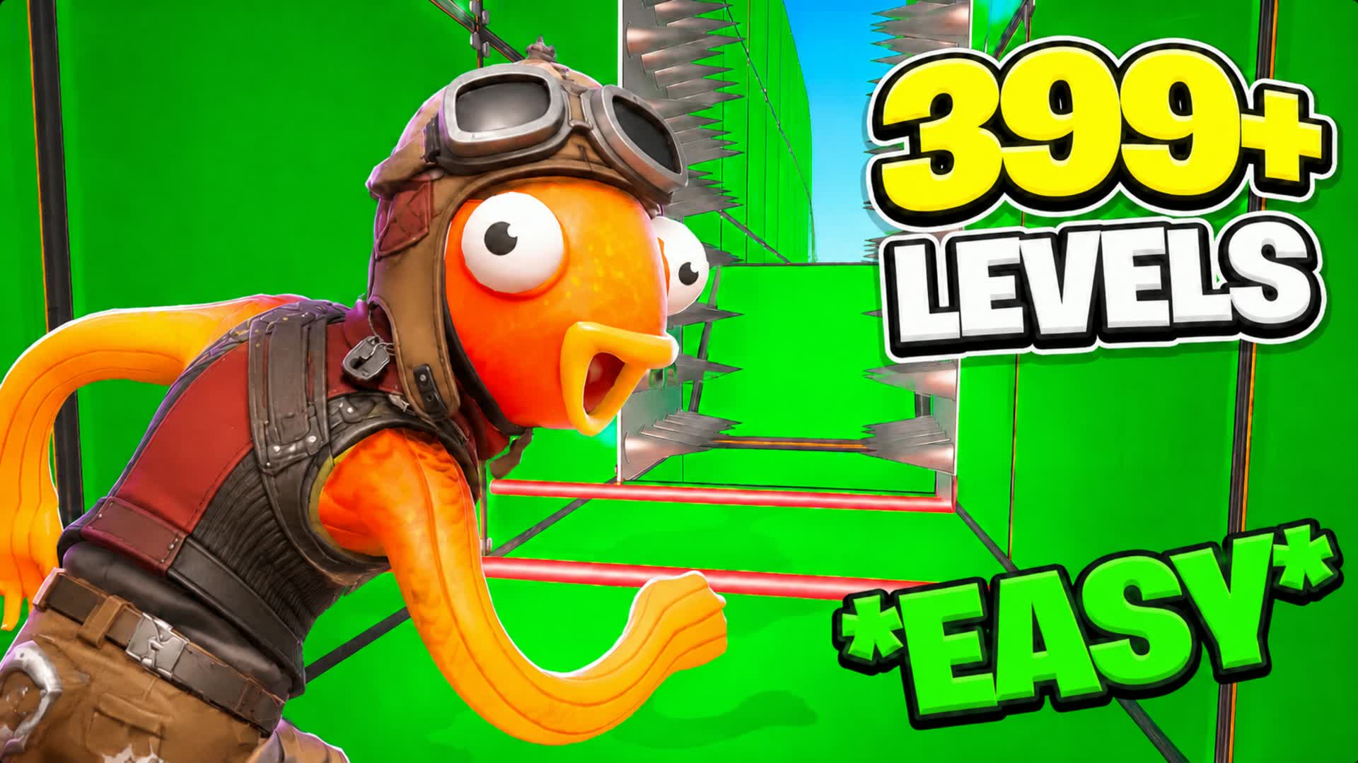 β DEATHRUN 250 LEVELS β β Fortnite Creative map