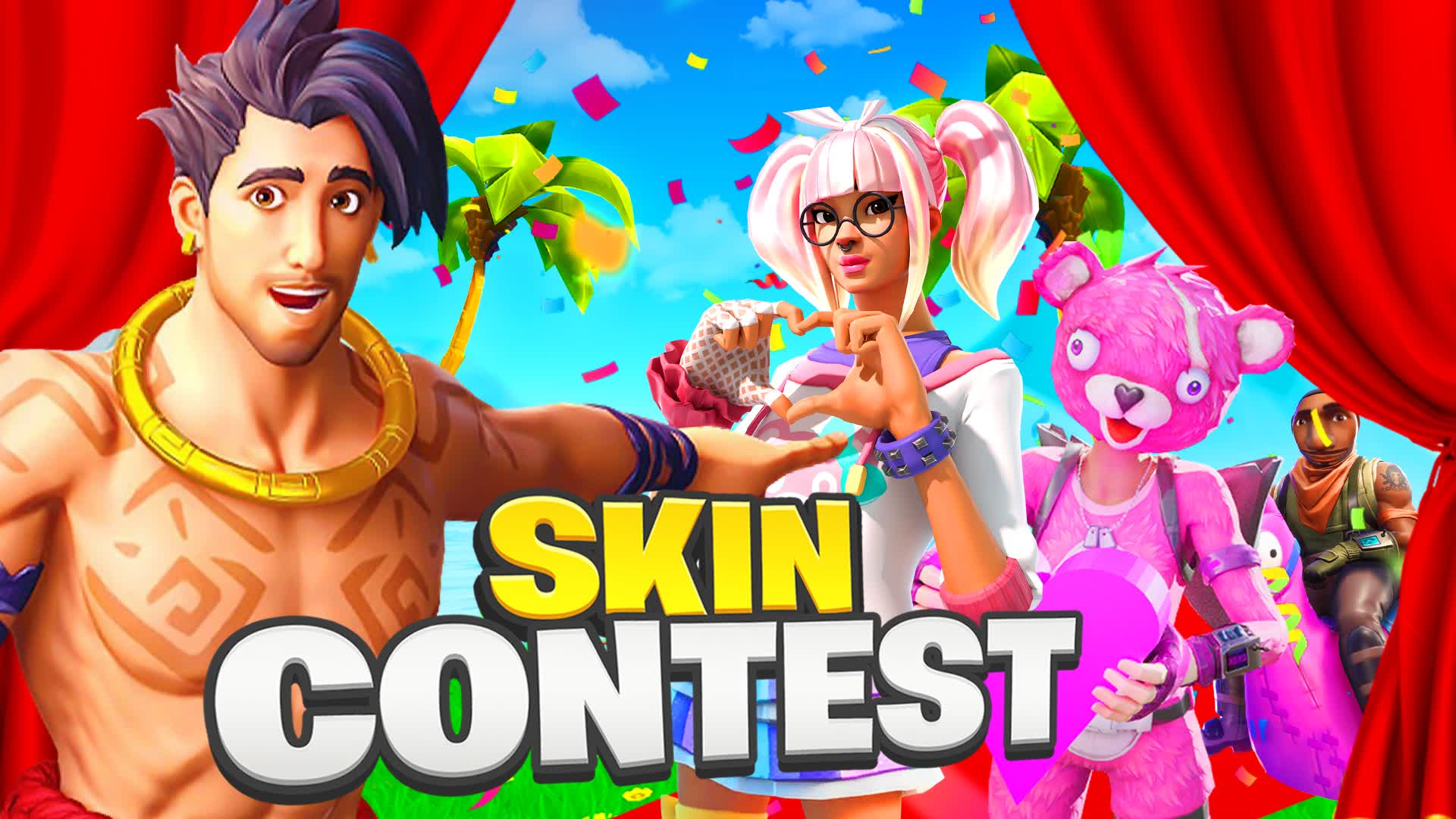 DODO SKIN CONTEST🎭FUN FASHION SHOW⭐ — Fortnite Creative map