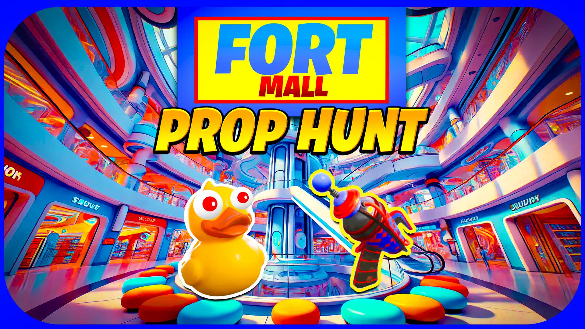 FORTMALL PROP HUNT π β Fortnite Creative map