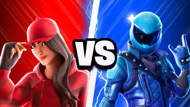RED VS BLUE ELITE WARS β Fortnite Creative map