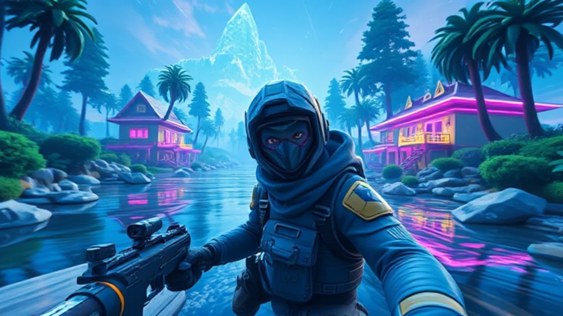 FIRST PERSON ZONE WARS β Fortnite Creative map