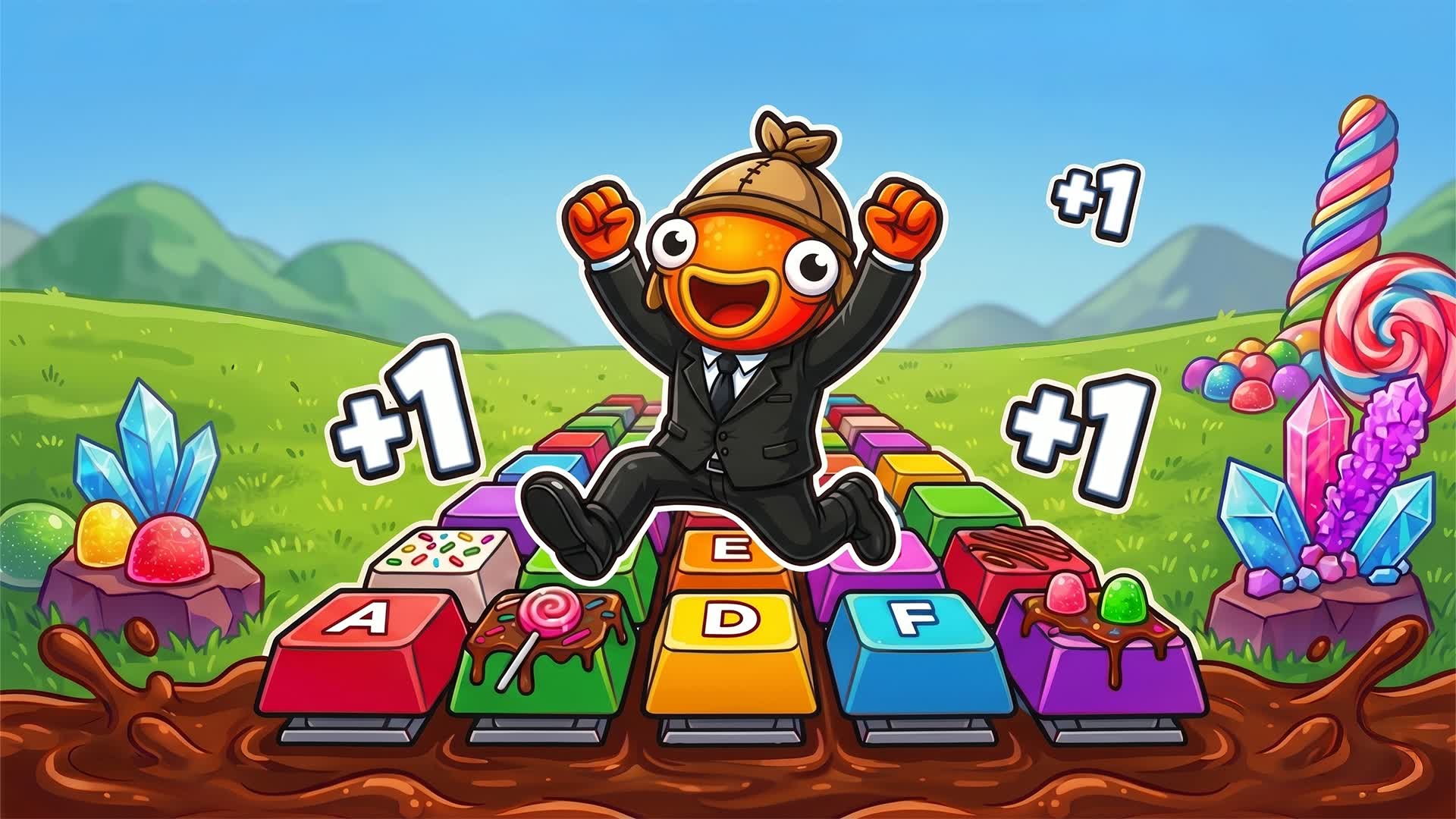+1 SPEED KEYBOARD ESCAPE โ Fortnite Creative map