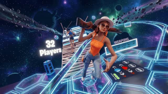 All guns 1v1 - FFA (32 Players) β Fortnite Creative map
