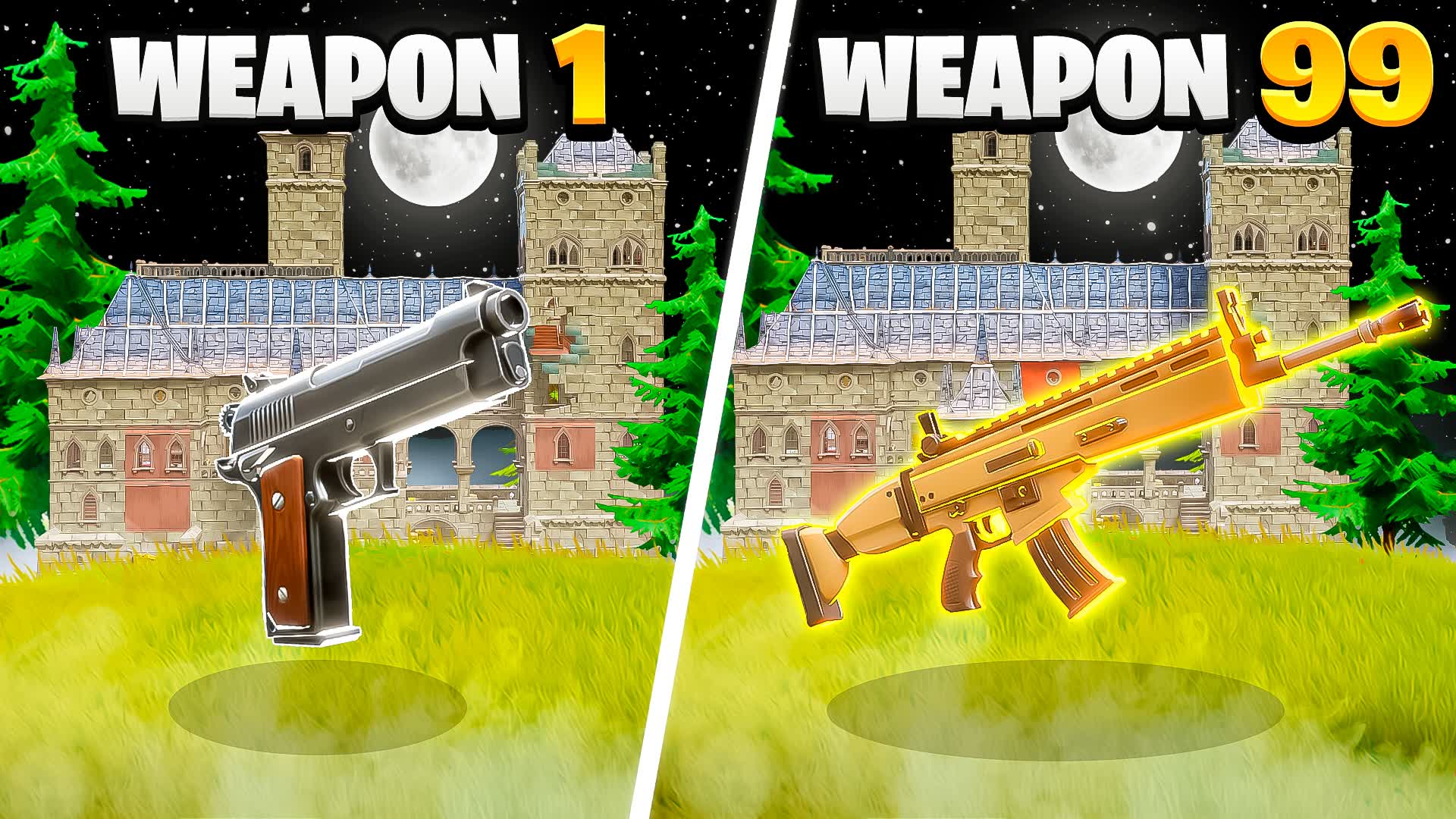 SCARY GUN GAME π» β Fortnite Creative map