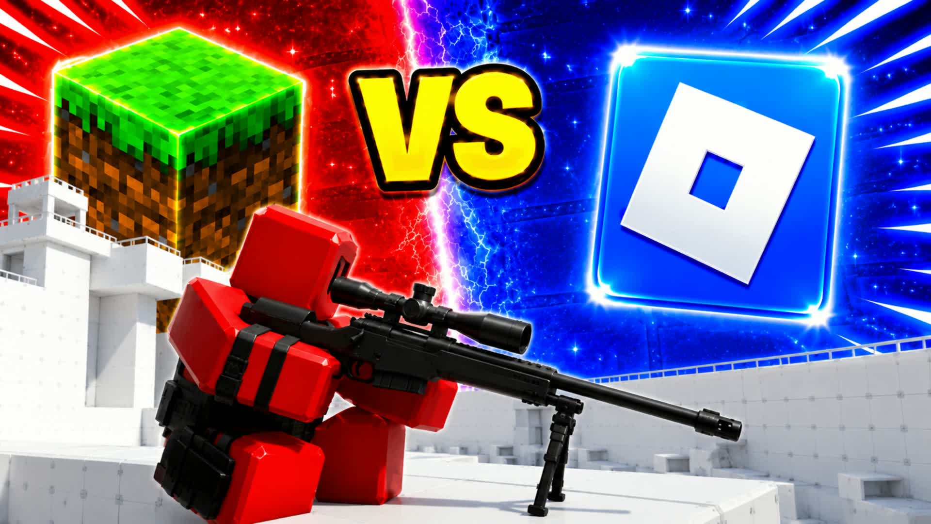 RED VS BLUE🔴🔵 ONE TIME NUKE — Fortnite Creative map