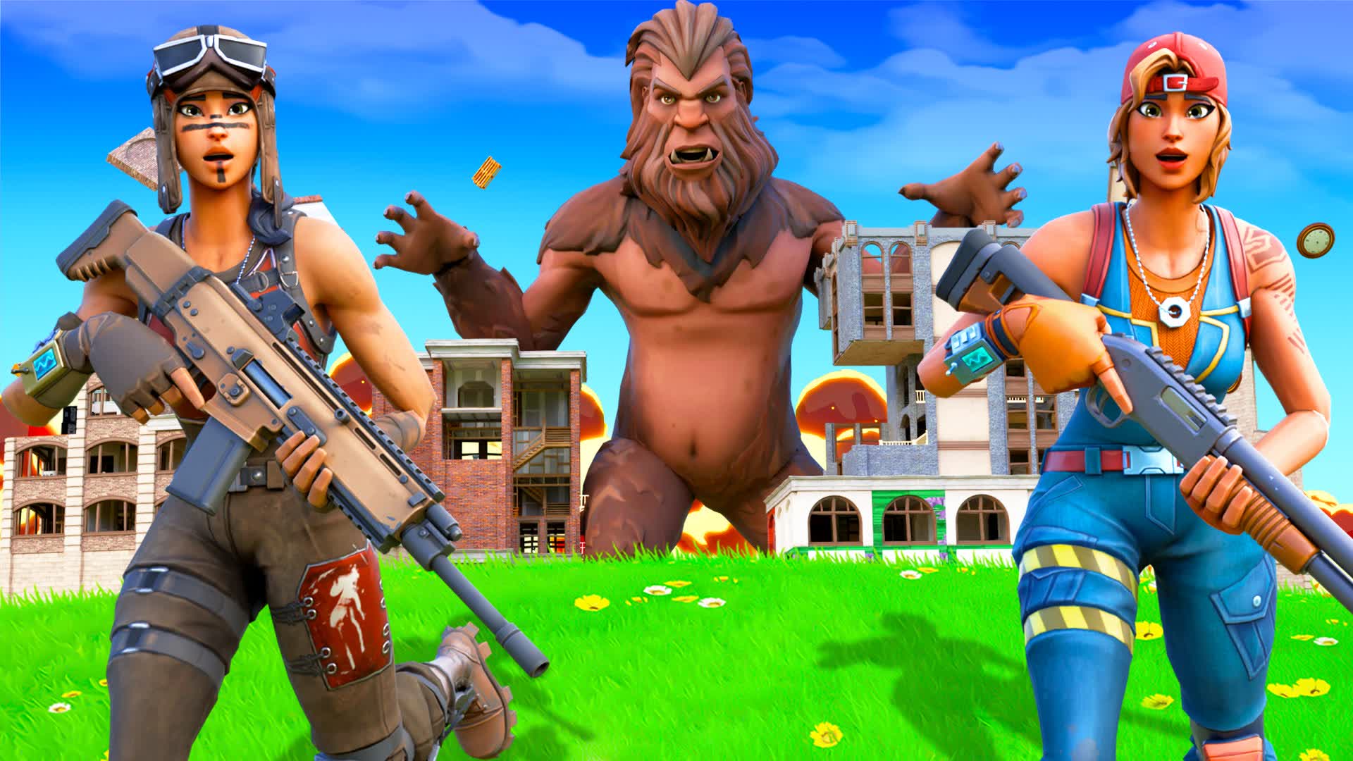 GIANT SURVIVAL — Fortnite Creative map