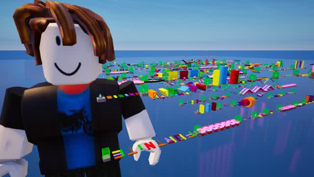 150 LEVEL ROBLOX OBBY PARKOUR ⭐ — Fortnite Creative map