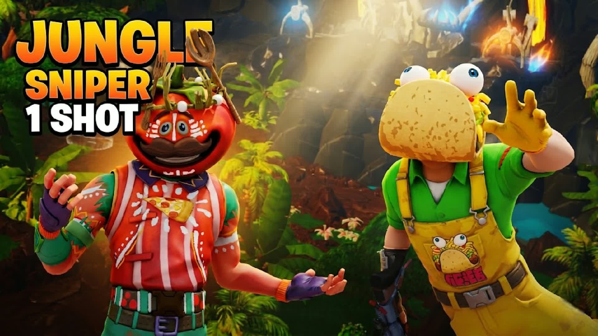 Jungle Sniper 1 Shot — Fortnite Creative map