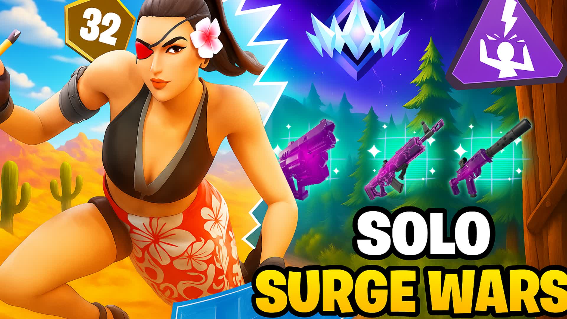 ZONE WARS - SURGE WARS โ Fortnite Creative map