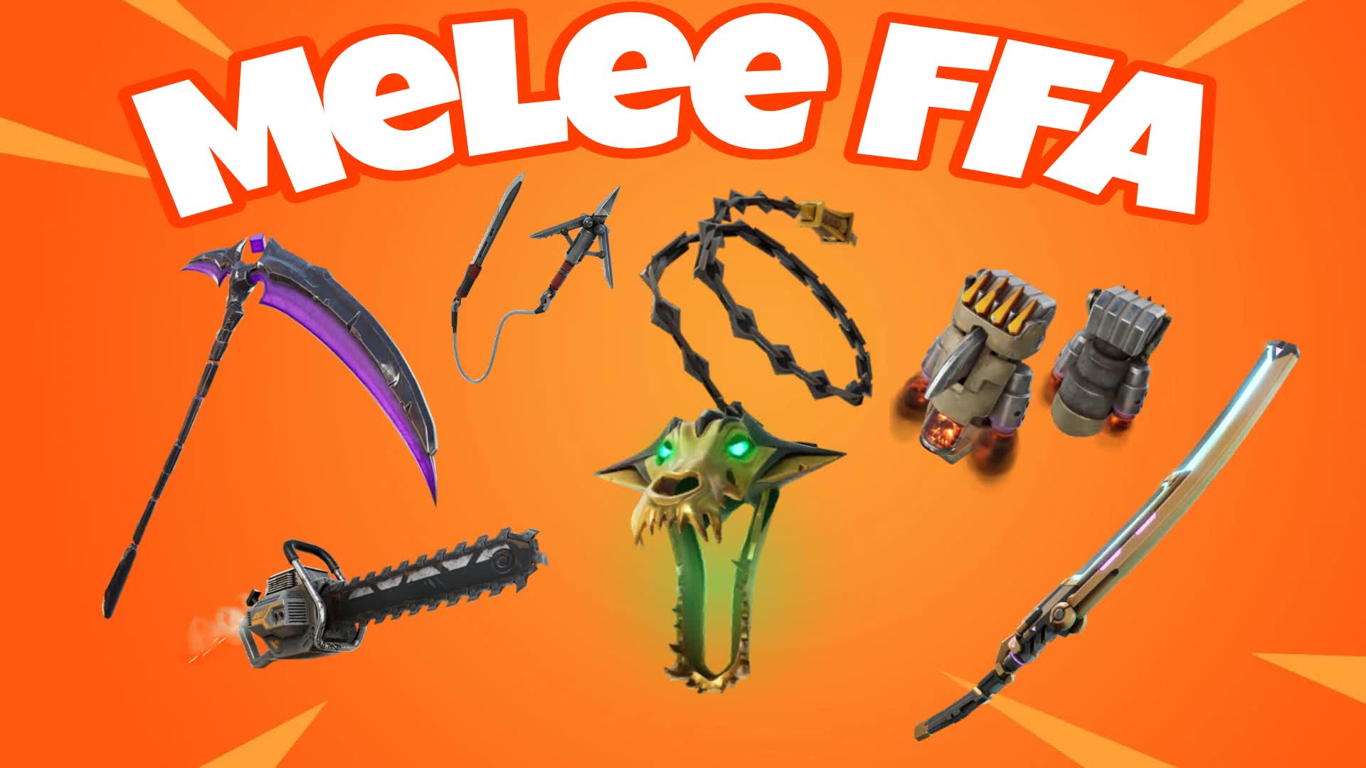 Melee FFA — Fortnite Creative map