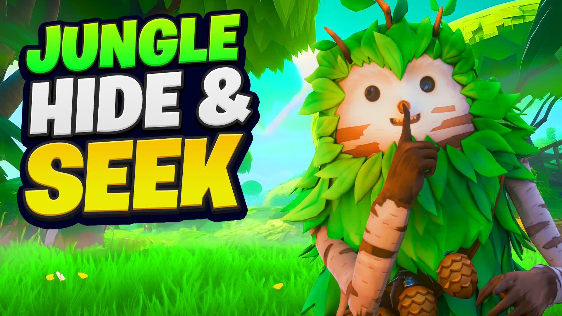 🌴JUNGLE HIDE AND SEEK🌴 — Fortnite Creative map
