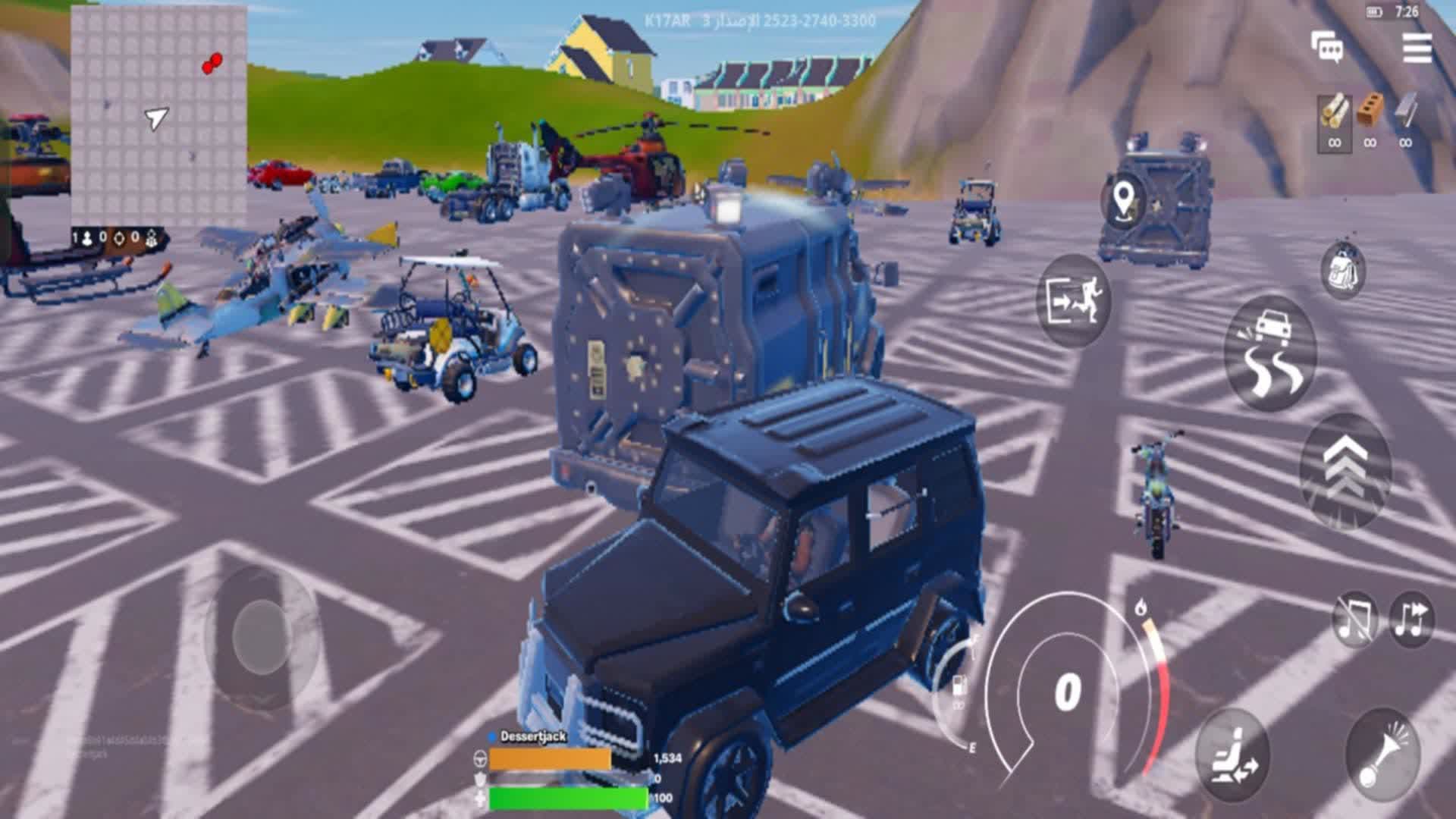 DRIVING CAR π β Fortnite Creative map